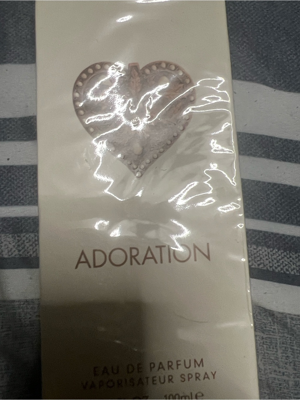 Adoration Eau de Parfum - Cream & Rose Gold Packaging